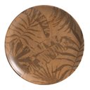 Ver imagem 1 de Conjunto com 6 Pratos Raso Coup Palm Tree Terracota 29 Cm Alleanza Cerâmica