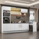 Ver imagem 1 de Armário de Cozinha Completa 315cm Branco Glamy Madesa 01