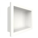 Ver imagem 2 de Nicho para Banheiro Mármore Sintético 45,2x10x33cm Branco