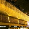 Cortina Led 100 Leds 10m Quente Decoração de Festas e Eventos Vitrine Cortina de LED - 8