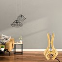 Ver imagem 3 de Luminária de Chão MDF HOLAMBRA:MDF CRU/Kit com 2 - 85x45cm e 60x30cm