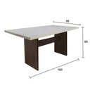 Ver imagem 6 de Conjunto Sala de Jantar Mesa com 6 Cadeiras Isis UAI Móveis