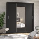 Ver imagem 1 de Guarda-Roupa Casal com Espelho 3 Portas de Correr Muriqui Maxx CabeCasa MadeiraOriginals