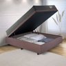 Cama Box Casal Baú Suede  com Colchão Adapto Ecoflex Mola Ensacada 138x188 - 3