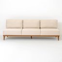 Ver imagem 2 de Sofá 3 Lugares Boreal com Mola Ensacada CabeCasa MadeiraOriginals