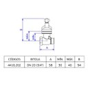 Ver imagem 3 de Registro Base de Pressão Dn20 3/4 - Deca Deca Metais