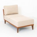 Ver imagem 2 de Chaise Boreal Base em Madeira com Mola Ensacada CabeCasa MadeiraOriginals