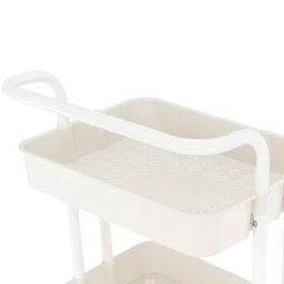 Carrinho organizador multiuso quarto banheiro 3 prateleiras - 5