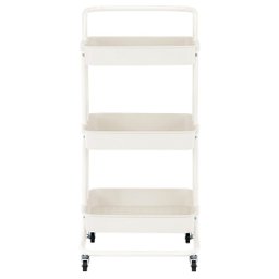 Carrinho organizador multiuso quarto banheiro 3 prateleiras - 2