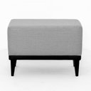 Ver imagem 7 de Puff em Linho Pés em Madeira Boreal CabeCasa MadeiraOriginals