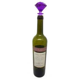 Tampa Rolha Garrafa Vinho Bebida Rosca Diamante Roxo Screwcap - 3