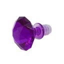Ver imagem 4 de Tampa Rolha Garrafa Vinho Bebida Rosca Diamante Roxo Screwcap
