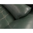 Ver mais imagens de Sofá Retrátil e Reclinável de Couro Filipinas 2,40 M Green Bicolor - Mempra Design