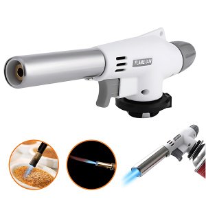 Flame Gun Maçarico Portátil para Culinária Flambar Sobremesas e Gratinados