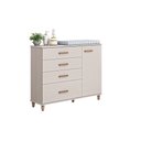 Ver imagem 1 de Cômoda Retrô Mili Slim Off White