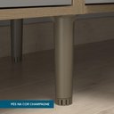 Ver imagem 5 de Módulo Inferior 02 Portas 04 Gavetas 120cm Cozinha Vitoria - Carvalho/offwhite