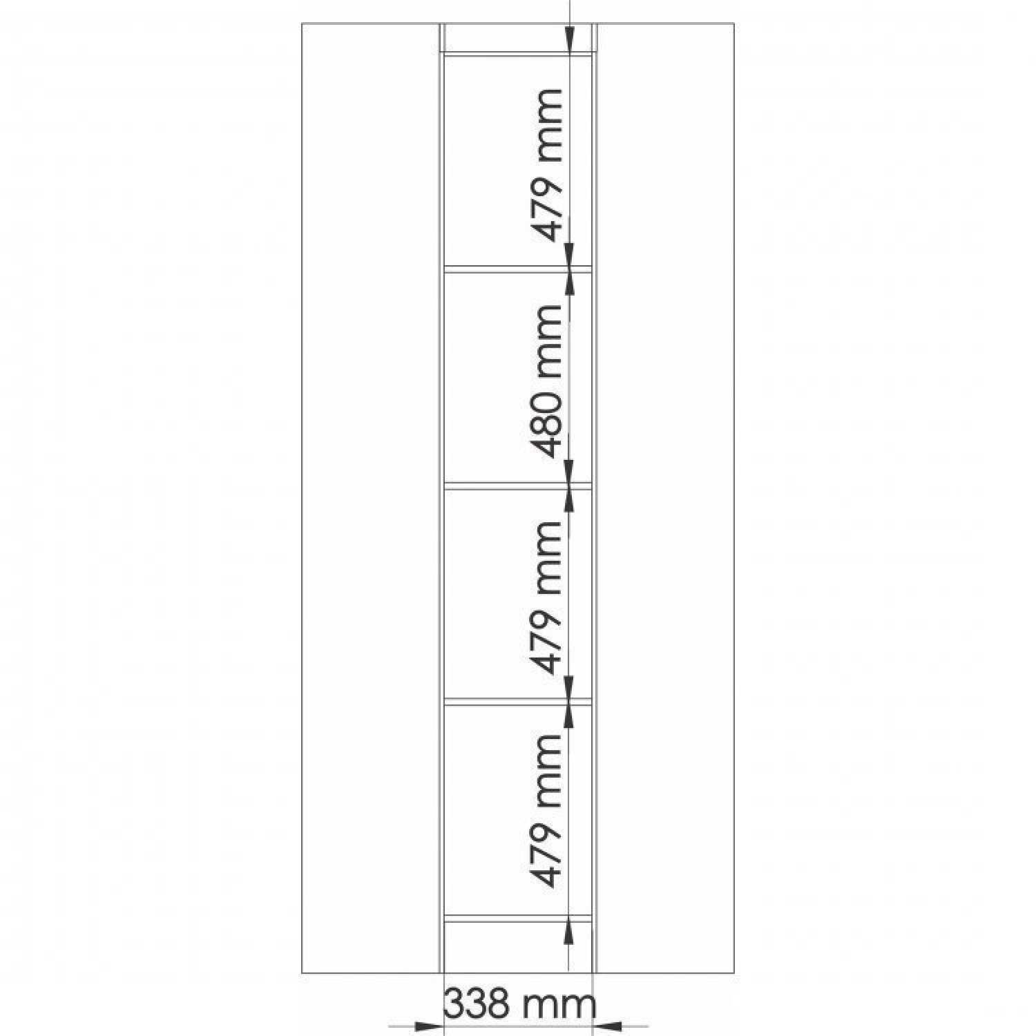 Quarto Modulado Solteiro 5 Peças Infinit Móveis Castro - 12