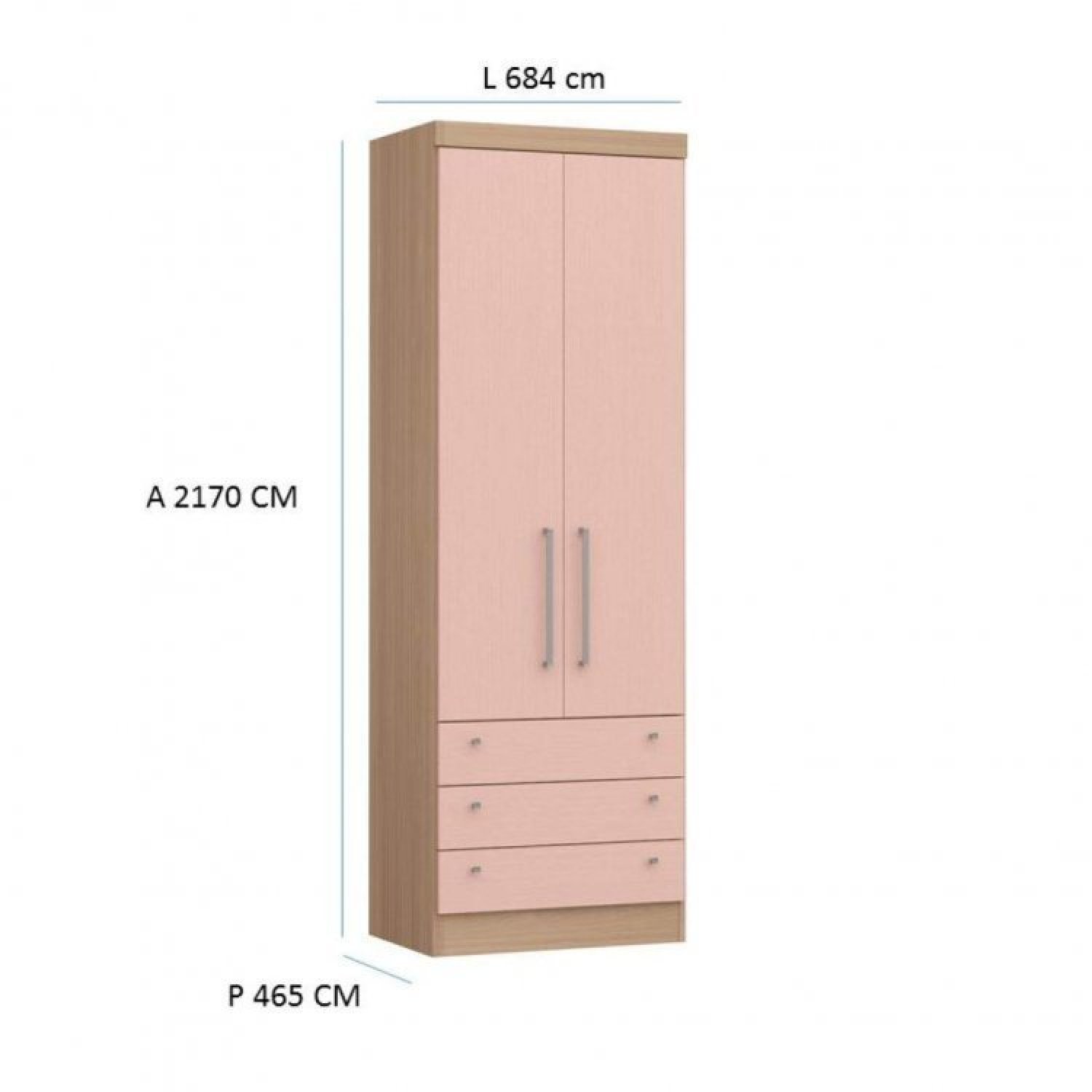 Quarto Modulado Solteiro 5 Peças Infinit Móveis Castro - 6