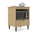 Ver imagem 2 de Balcão para Cooktop 4 Bocas com Espaço para Forno Dourado - J Carvalho