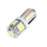 Kit 10 Lâmpadas Led 69 Ba9s 5led 12v | Polo 5 Leds 1w - 1