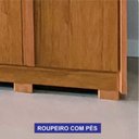 Ver mais imagens de Guarda Roupa Casal com Espelho 6 Portas 6 Gavetas 100% MDF Urban