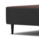 Ver imagem 3 de Base Sommier Camurça Casal 138x188x36cm Ortobom Cinza