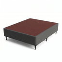 Ver imagem 1 de Base Sommier Camurça Casal 138x188x36cm Ortobom Cinza