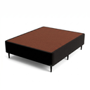 Ver imagem 1 de Base Sommier Camurça Casal 138x188x36cm Ortobom Preto