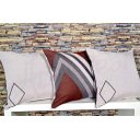 Ver imagem 1 de Kit Capas de Almofadas Rústico Dupla Face 3 Peças - Adele Arte & Tear Kit Capa de Almofada