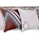 Ver imagem 3 de Kit Capas de Almofadas Rústico Dupla Face 3 Peças - Adele Arte & Tear Kit Capa de Almofada