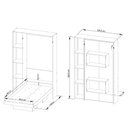 Ver imagem 6 de Cama de Solteiro Articulada com 6 Nichos - Branco