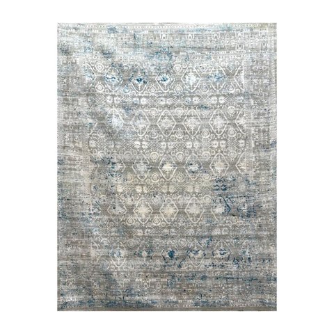 Tapete Solem 300x400 02940a Cinza Azul