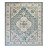 Tapete Sala 240x300cm Classico Oriental Tabriz Azul Turquesa - 1