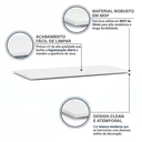 Ver imagem 4 de Tampo para Balcão de Cozinha 52 x 120cm Magnólia Yescasa Branco