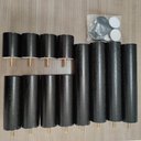Ver imagem 6 de 12 Pés de Madeira Anti Refluxo Conjunto de Pés para Cama Box