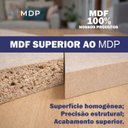 Ver imagem 5 de Conjunto Gabinete Banheiro Lisboa MDF 80cm com Cuba e Espelheira:Verde