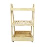 Carrinho Bar Stella 85A X 50L X 35P em Madeira de Pinus - NATURAL - 4