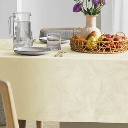 Toalha de Mesa Retangular 8 Cadeiras 1,60m X 2,70m Sempre Limpa Karsten:urban Creme - 4