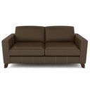 Ver imagem 2 de Sofá Sala de Estar Living 4 Lugares 280cm Presley Pés Madeira Couro Capuccino G52 - Gran Belo