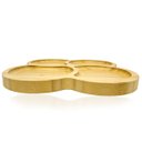 Ver imagem 2 de Petisqueira Tábua de Bambú Travessa de Petisco 22 cm 2968