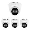 Kit 4 Câmeras Ip 4 Megapixels 30m Inteligência Artificial Vip 3430 D Ia Intelbras - 1