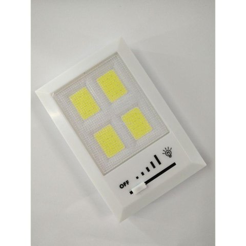 Luminaria Led sem Fio Portátil Pilha Hy-821 Brilho Ajustável