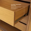 Ver imagem 6 de Guarda-roupa Casal 3 Portas de Correr 1 Porta com Espelho Samambaia CabeCasa MadeiraOriginals