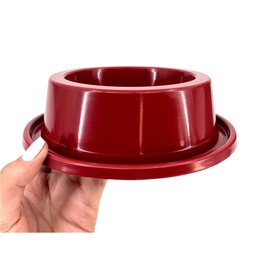 Comedouro Bebedouro N4 Anti Formiga Pet: Vermelho - 5