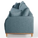 Ver imagem 5 de Sofá Fixo 3 Lugares Luxo 180cm Camila Azul