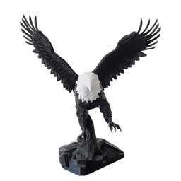 Estatua Águia Liderança Escritório Estante Rack Mesa Luxo - 2