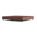 Ver imagem 2 de Base Sommier Camurça Super King 193x203x36cm Ortobom Bege/Marrom Claro