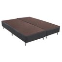 Ver imagem 1 de Base Sommier Linho Super King 193x203x30cm Ortobom Cinza