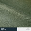 Ver imagem 2 de Poltrona Giratória 122cm Mercy Linho Verde - Sallar Home