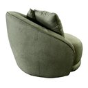 Ver imagem 5 de Poltrona Giratória 122cm Mercy Linho Verde - Sallar Home